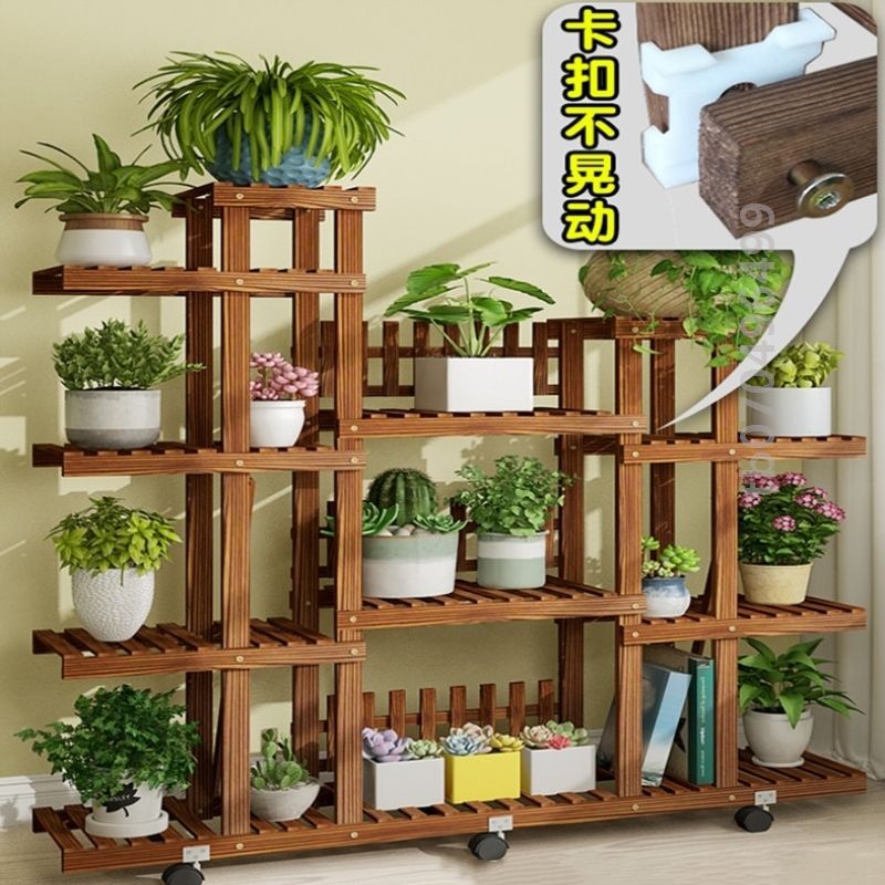 花架客厅电视柜置物架简约绿萝美容花盆花架
