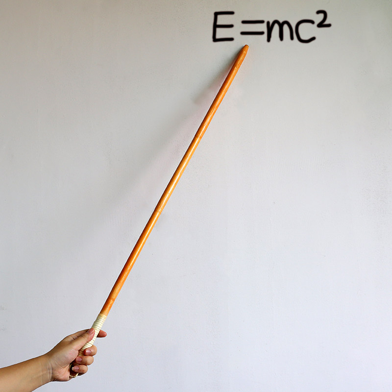 进口实心竹教棍竹制教鞭教师戒尺家用训狗棒教学用具手工竹棍子