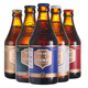 【进口】智美（Chimay）330ml*5瓶比利时修道院精酿蓝帽啤酒组合