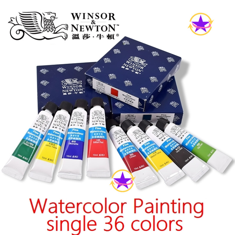 Single 10ml 36 color Winsornewton Watercolor Paint painting