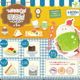 日本正版YELL 小眼睛咖啡厅毛绒系列扭蛋 下午茶甜点蛋糕包包挂件