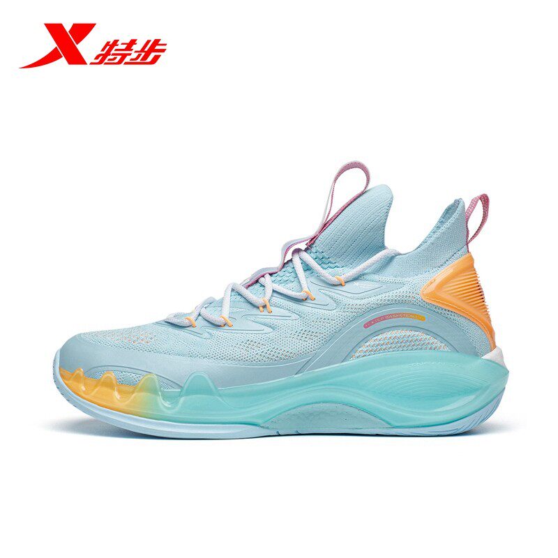 特步男篮球鞋22年春夏季林书豪游云6代运动休闲战靴978119120001