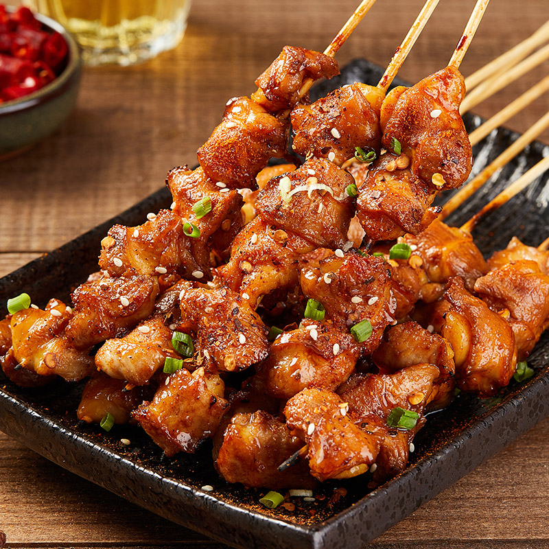 掌中宝鸡脆骨即食熟食鸡肉网红零食软骨卤味烧烤辣子鸡丁鸡脆骨