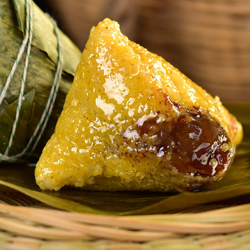 粽子纯手工新鲜豆沙蜜枣端午节礼盒真空散装大枣甜粽大黄米粽子