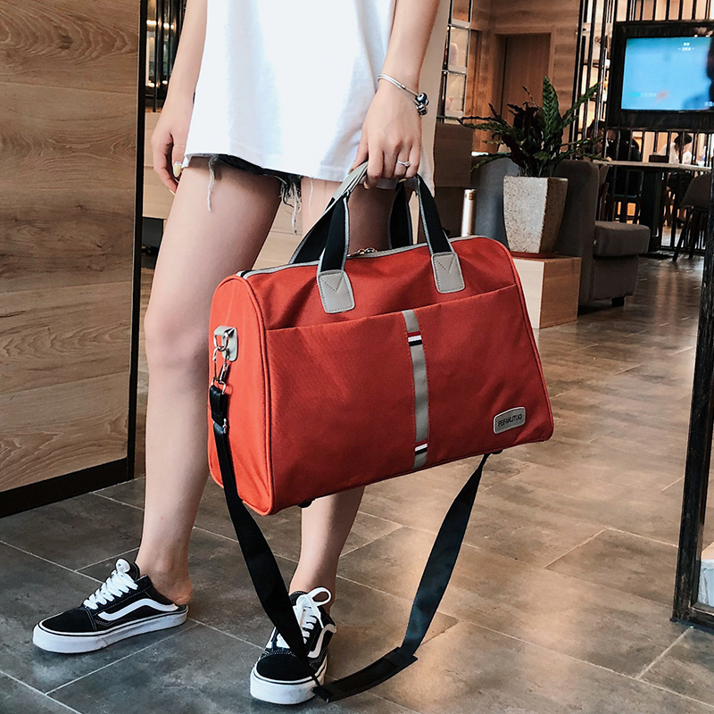 行李包女学生韩版大容量手提旅行包防