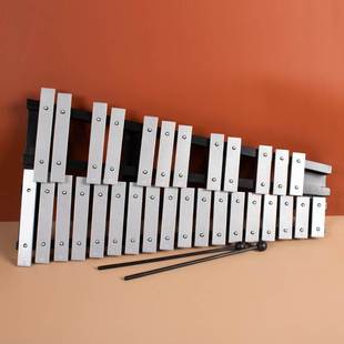 37小钟琴专业30音敲琴打击乐器马林巴琴奥尔夫铝板琴幼儿园15音琴