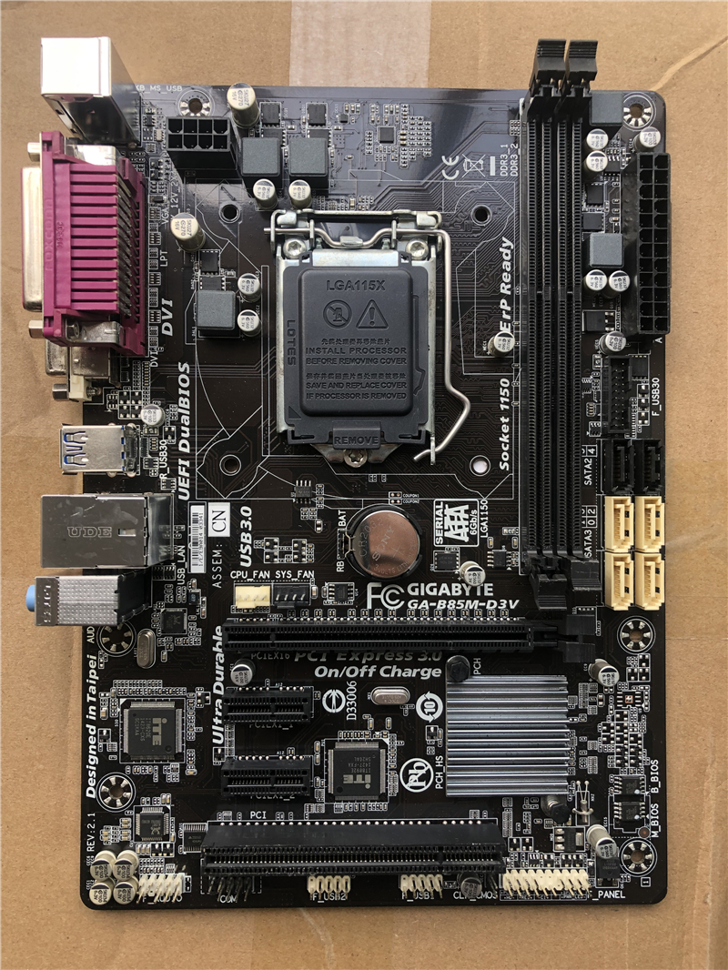 Gigabyte/技嘉 B85M-D3V韩国v 1150针b85主板台式ddr3小板通用 h8|ruв категории компьютерное оборудование/дисплей/Компьютерная периферия, материнская плата - от Buy2taobao.com для оказания профессиональной услуги покупки агента Taobao