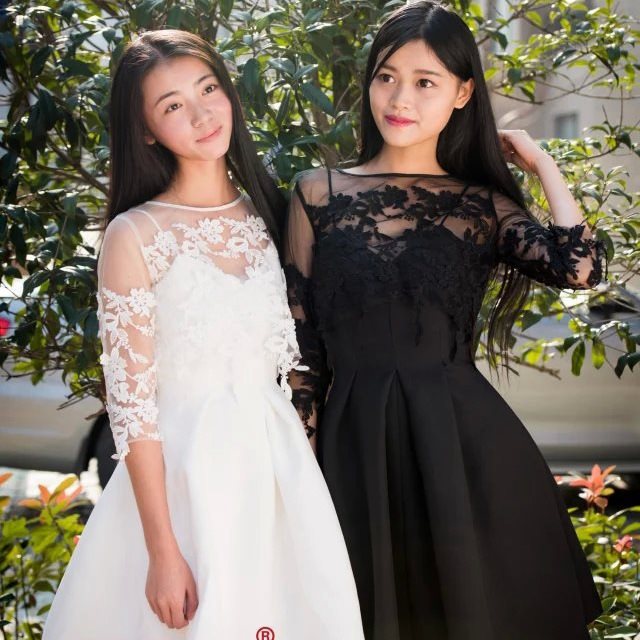 customized Clothing Court lira 2019 The new spring Lace Embroidery Two piece set full dress Dress Bridesmaid Dress 6820in the Women's clothing/Boutique , Dress category - from Buy2taobao.com to provide professional Taobao agent buy service