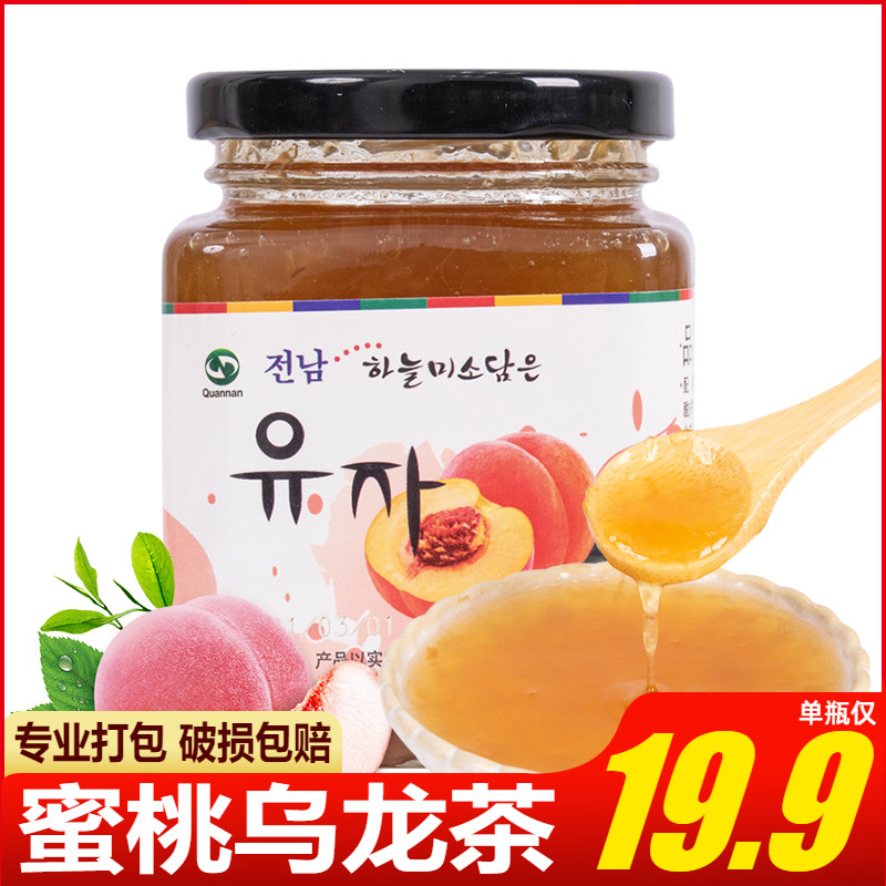 【新品】全南蜜桃乌龙茶360g水果