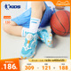 中国乔丹小童篮球鞋旋纽扣2024夏季新款透气防滑男童鞋儿童运动鞋