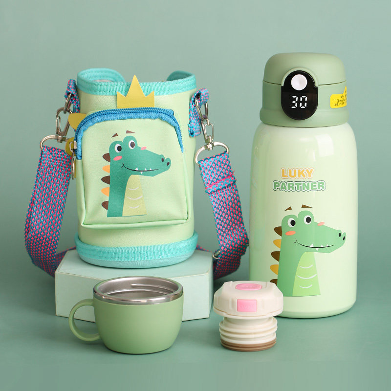 儿童保温杯316食品级带吸管防烫可爱水杯女宝宝儿童水壶杯子男童