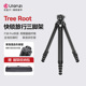 Ulanzi优篮子小隼TreeRoot碳纤维快锁旅行三脚架三脚架F38快装专业户外摄影摄像单反微单相机支架便携三脚架