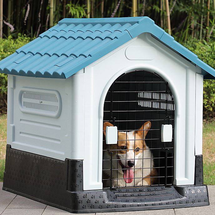 狗窝有顶豪华别墅室内冬天保暖狗窝室外防雨防晒春秋狗床猫窝狗屋