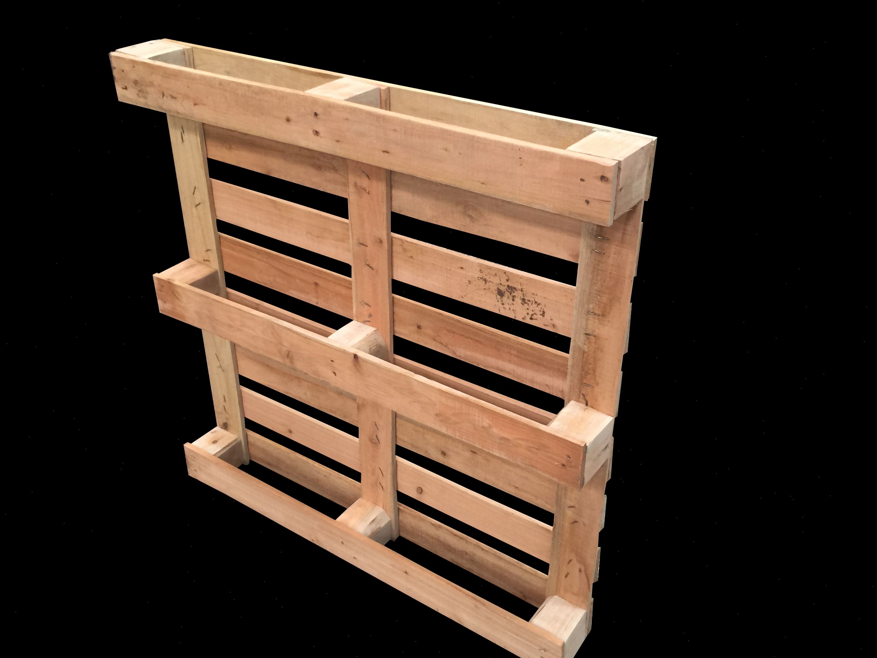 ippc实木熏蒸托盘定制叉车物流消毒木卡板木质进叉货架垫仓板栈板