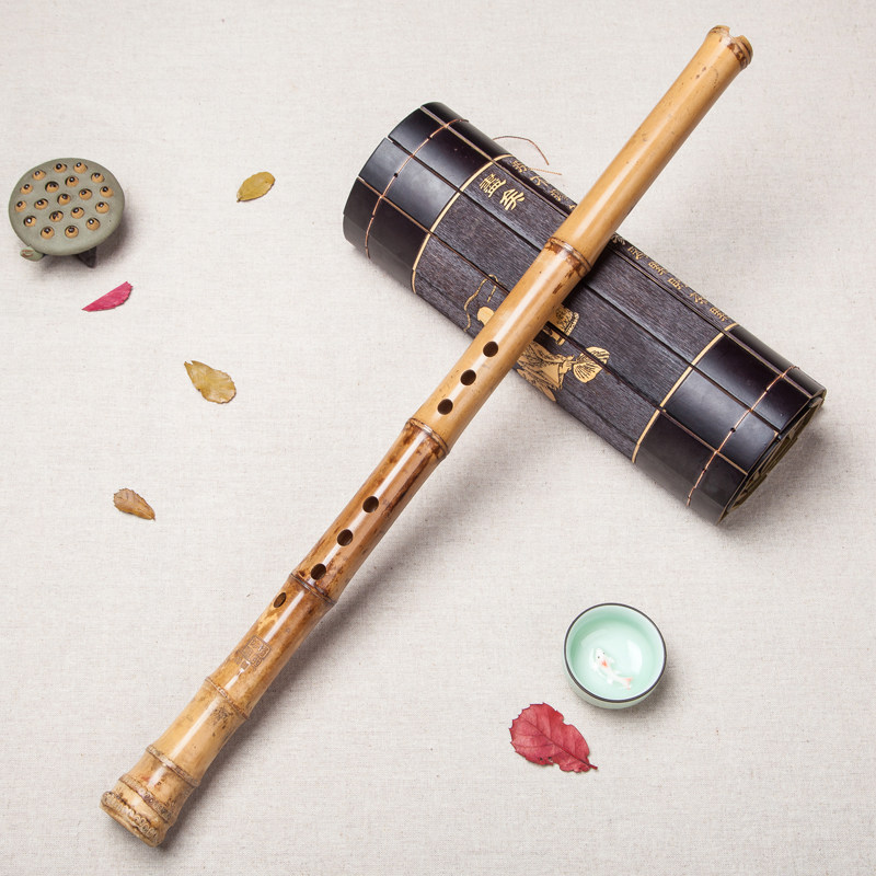 南箫乐器专业桂竹老料演奏级8孔6竹根萧g初学f入门一节高档古风潇