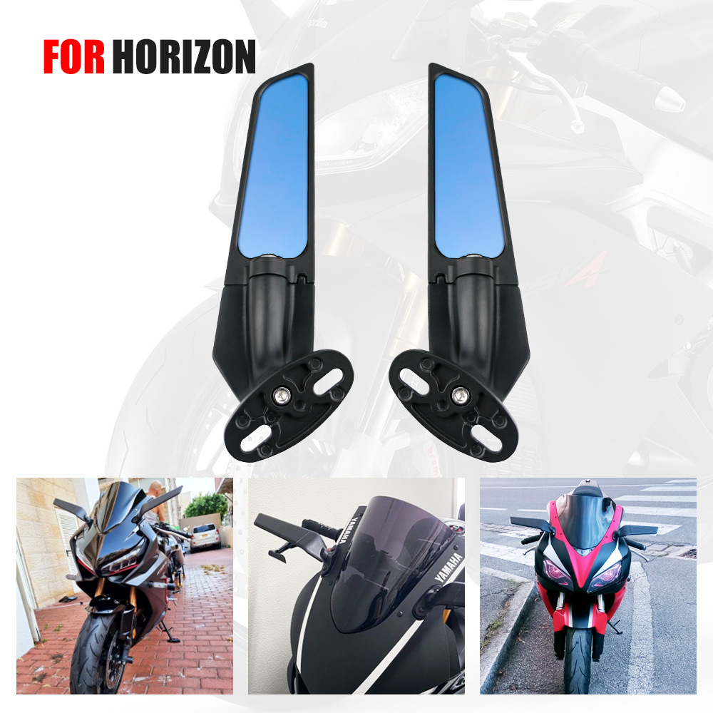 跨境热销摩托车改装通用定风翼后视镜风刀浇筑CBR650RR 500R250SR在类目 摩托车/装备/配件, 其他摩托车用品中 - 来自Buy2taobao.com提供专业的淘宝代购服务
