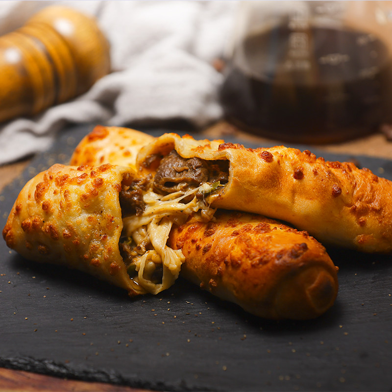 青草家旗舰店的优惠券大全—青草家 网红芝士牛肉卷 惠灵顿西餐三明治