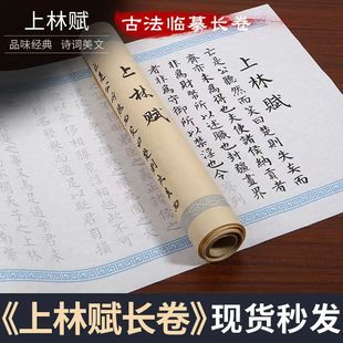 上林赋长卷全篇五米小楷毛笔硬笔字帖临摹宣纸书法专用初学者入门