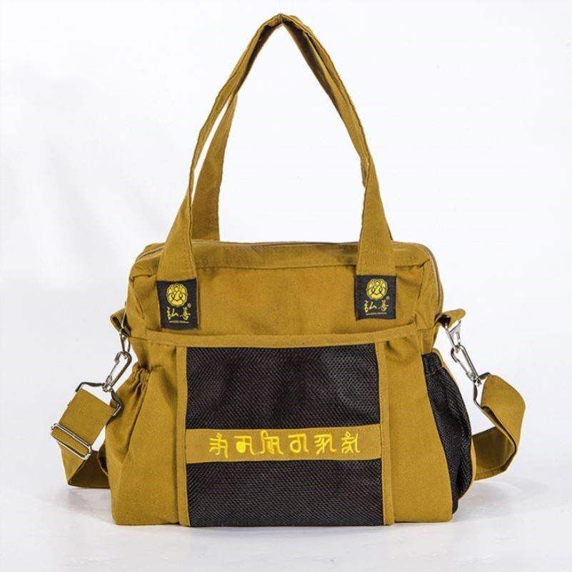 烧香香袋斜跨和尚布袋罗汉包包款禅山包包佛教男士包袋