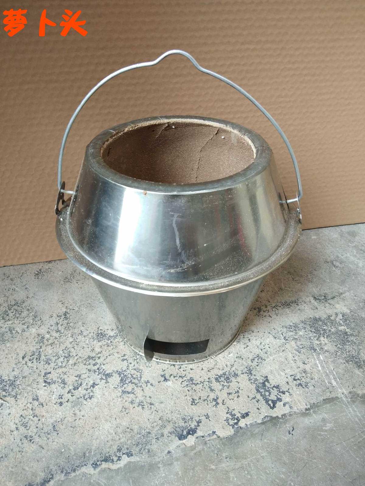 木炭烧鸭炉80/90通用炉胆炉心内胆烤鸡烧烤炉耐炉胆耐火层特厚