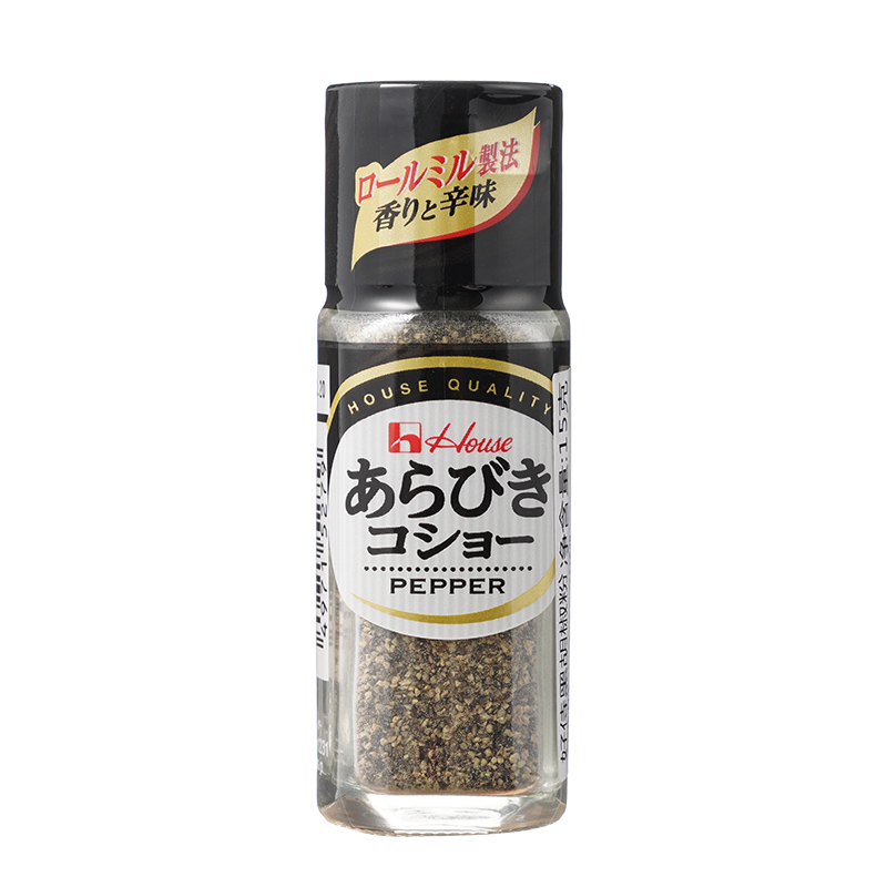 日本进口 House好侍 黑胡椒粉 粗颗粒黑椒牛排日式烧烤调味料 15g