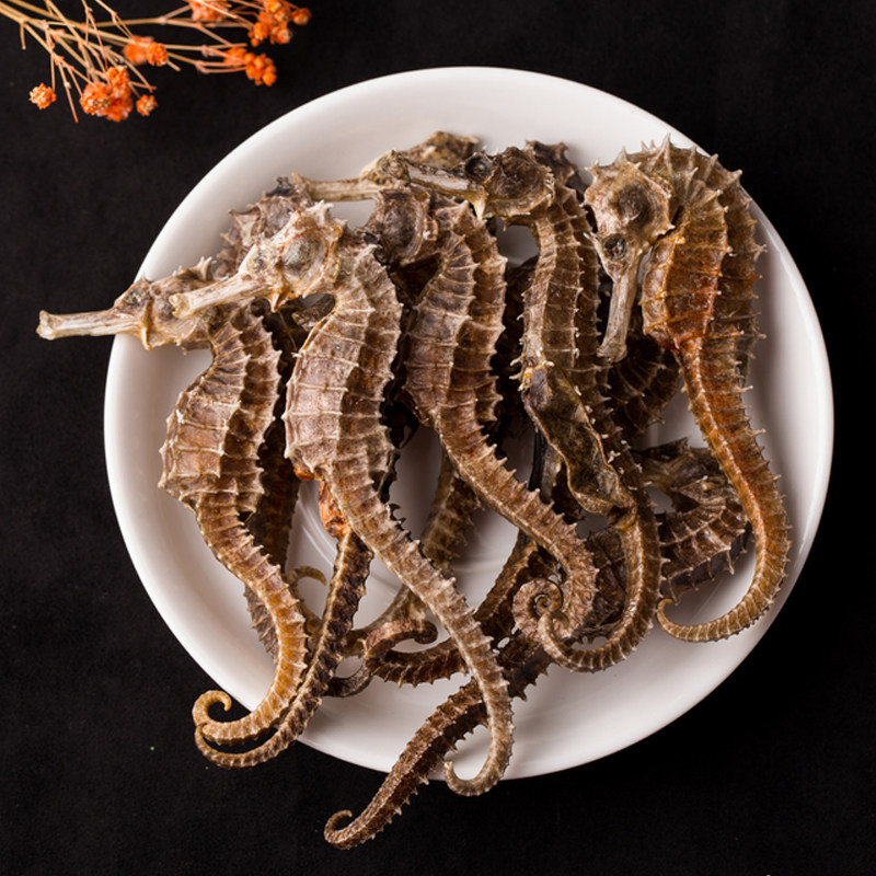 海马中药材干货 一对配泡酒海马煲汤料公母配 正宗中药铺药材大全