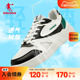 中国乔丹板鞋男2024夏季新款低帮透气网面休闲运动鞋男鞋子滑板鞋