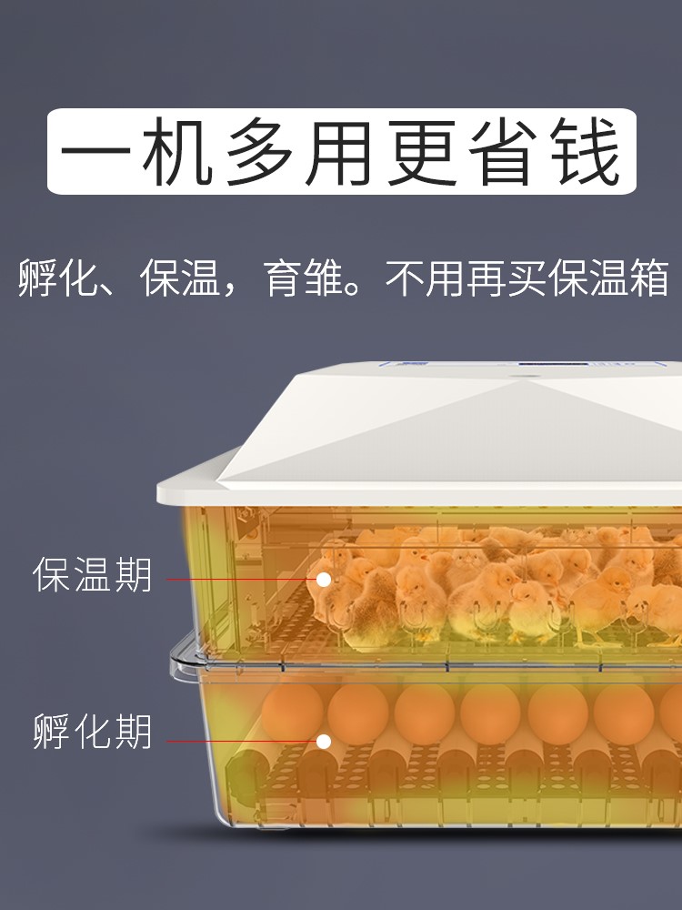 孵化器小鸡浮化器孵小鸡的机器电孵小鸡器全自动智能家用孵鸡蛋器