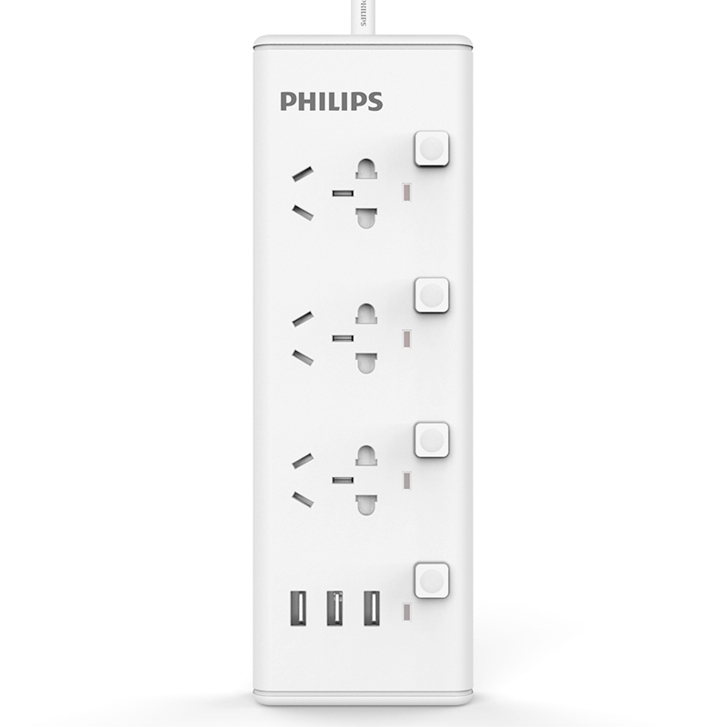 Philips terminal block SPS2312E extended line socket Inserted row Drag strip 3USB New GB Sub-controlin the Electronic/Electrician , Terminal Blocks/Plug , Terminal Blocks category - from Buy2taobao.com to provide professional Taobao agent buy service