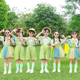 六一儿童表演服装幼儿园毕业照舞蹈班服小学生运动会啦啦队演出服