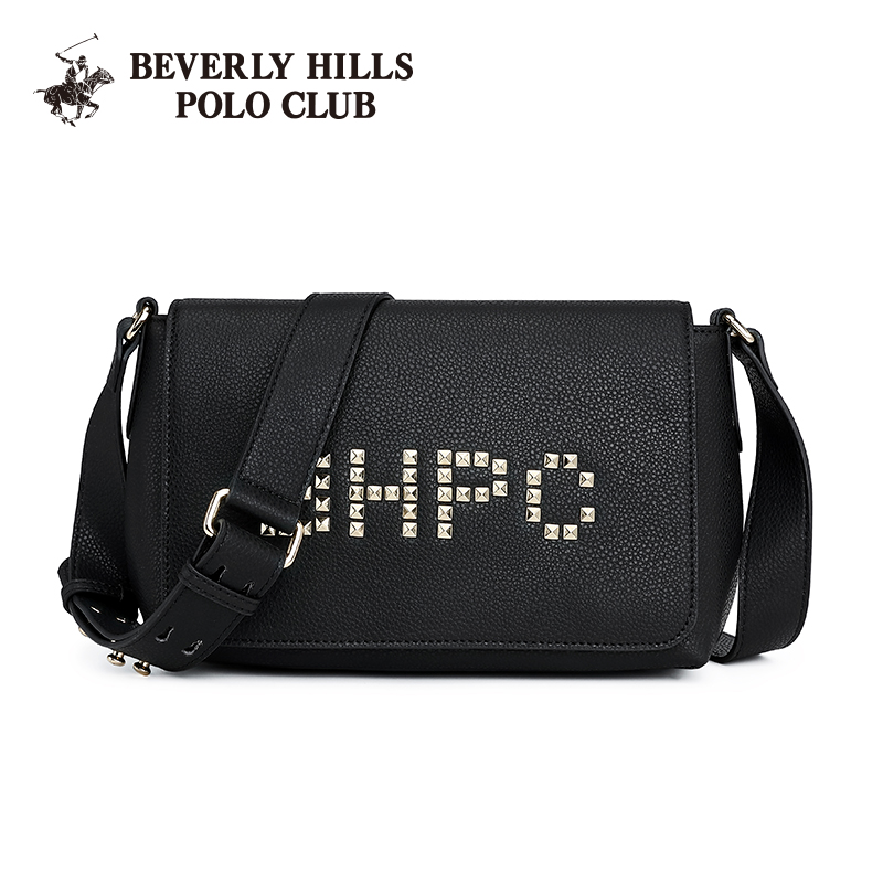 比华利保罗真皮女包单肩斜挎包专柜正品poloclub小方包品牌包包女