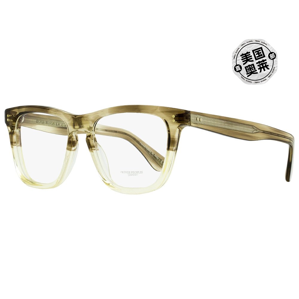 oliver peoples 中性 lynes 眼镜 ov5449u 1647 透明卡其色 53 毫