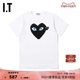 IT CDG PLAY COMME des GARCONS川久保玲 女装短袖T恤春夏休闲