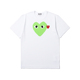 IT CDG PLAY COMME des GARCONS川久保玲男装短袖T恤彩色爱心印花