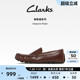 Clarks其乐Oswick Plain男士一脚蹬乐福鞋低帮休闲舒适懒人鞋男士