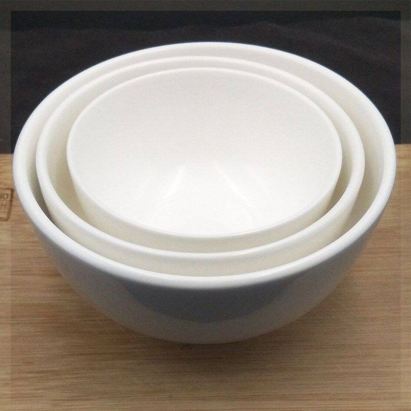牛肉面商用吃面碗家用白大号大号5英寸饭碗碗