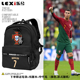 葡萄牙队C罗B席足球迷B费世界欧洲杯双肩背包电脑包防水学生书包