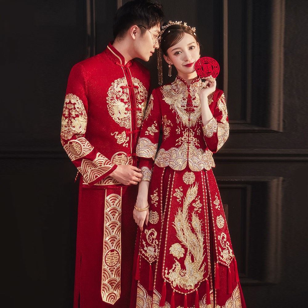 秀禾服新娘2021年新款结婚礼服中式嫁衣