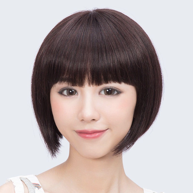 特价短发假发圆脸蓬松修脸