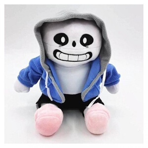 游戏周边传说之下毛绒玩具undertale玩偶sans骷髅公仔娃娃礼物