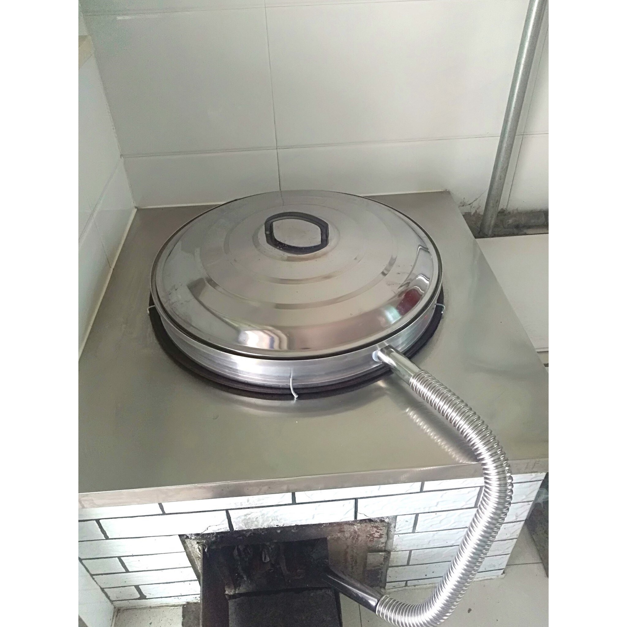 锅盖家用蒸汽农村无哈气大哈气大锅铁锅饭店锅盖