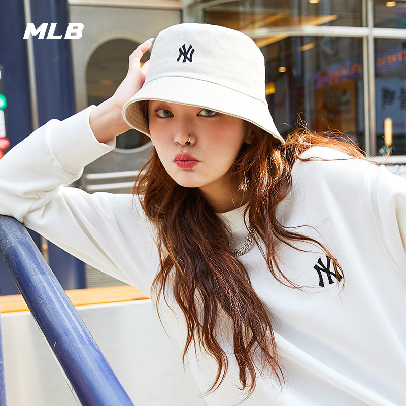 天猫￥399折后价￥399mlb官方 男女帽子ny经典休闲遮阳情侣渔夫帽潮22