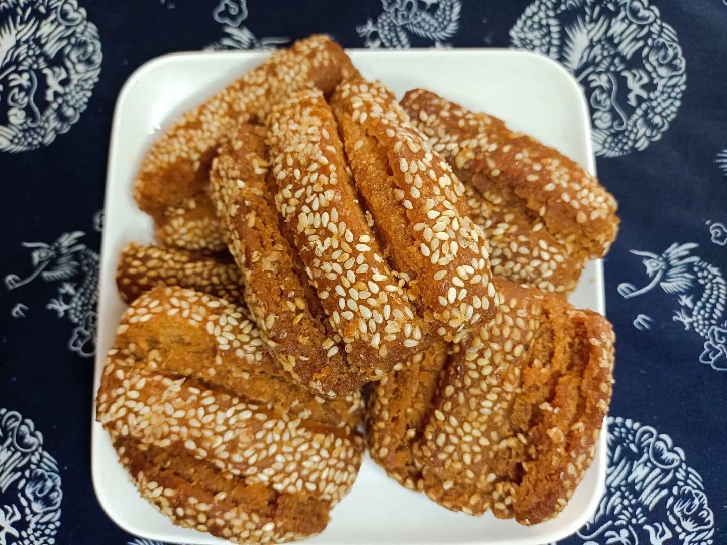 巨野蜜三刀山东菏泽特产红三刀传统甜点蜜食甜食小吃大三刀包邮