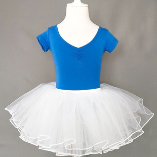 2020新款儿童舞蹈服装女童练功服夏季跳舞形体衣服体操服幼儿芭蕾