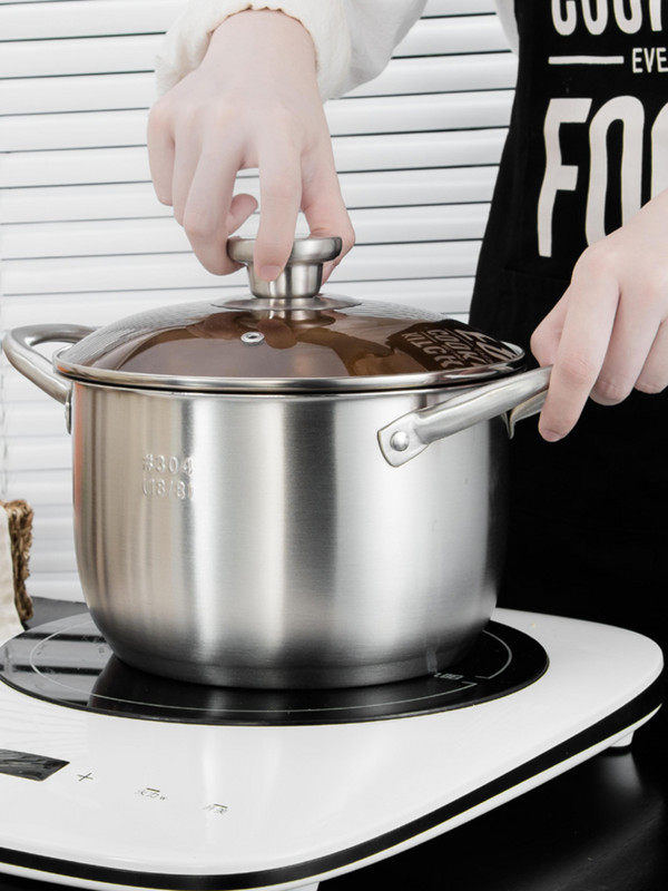 烫锅饺子汤饺子锅煮钢精水煮不锈钢消毒奶瓶汤锅汤锅