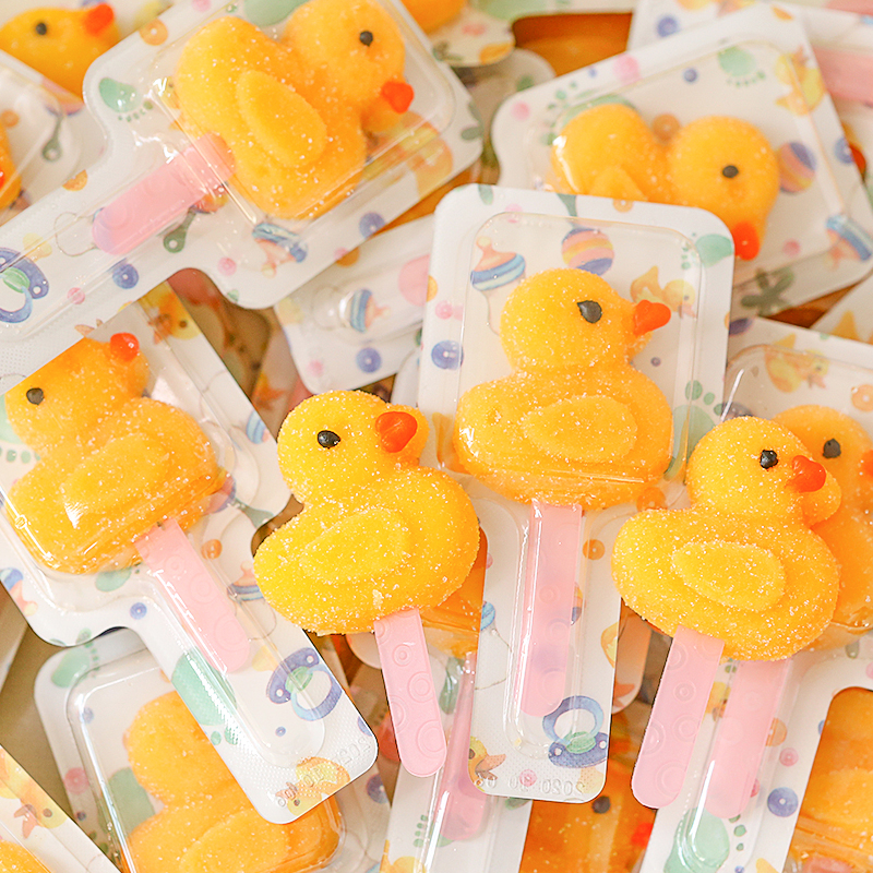 六一礼物棒棒糖软糖可爱卡通儿童分享糖果网红创意休闲小朋友零食