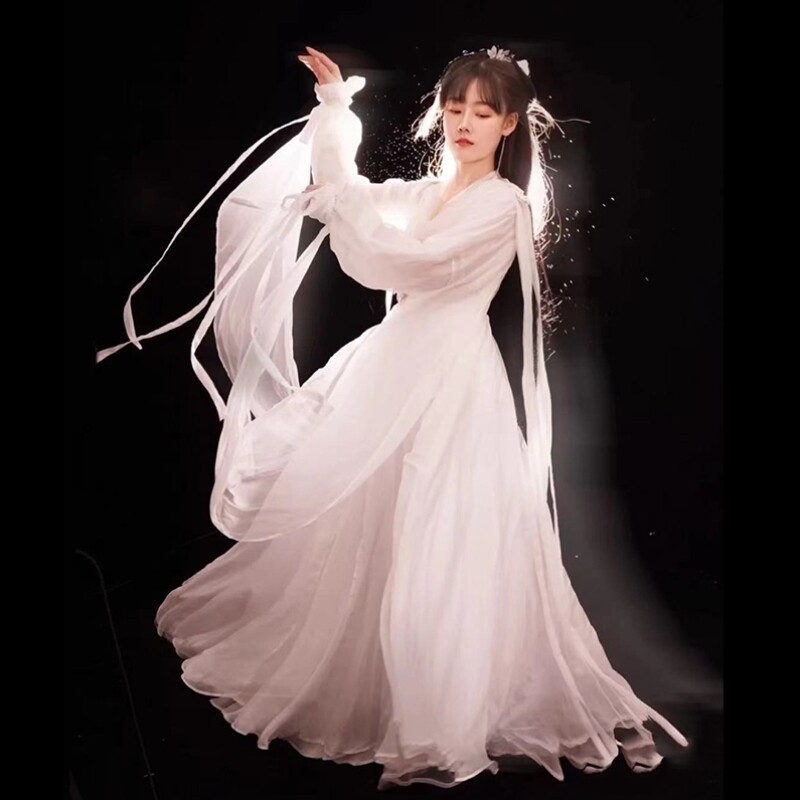 2021新款爆款汉服女中国风仙气飘逸古风小个子古装超仙春春冬季舞