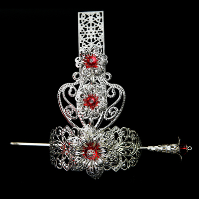 皇冠古装头饰原创手工古风男女头冠汉服束发古代发簪发冠发饰