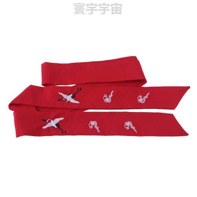 一折发束带_结婚马尾优雅甜美古风发带女金色发卡古代夸张懒人束带