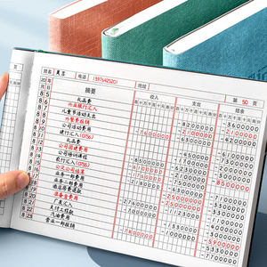 账簿明细账图片